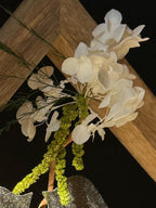 Décoration murale maison végétale stabilisée  Oiseaux cœur ajouré  Bois naturel  Déco murale nature & amour