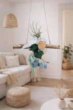 Suspension végétale bohème  Décoration de mariage naturelle et poétique